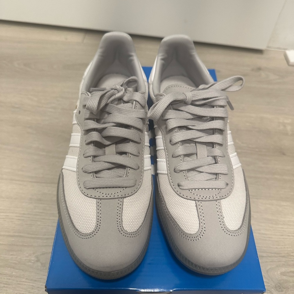 Adidas Gray Samba Sneakers
